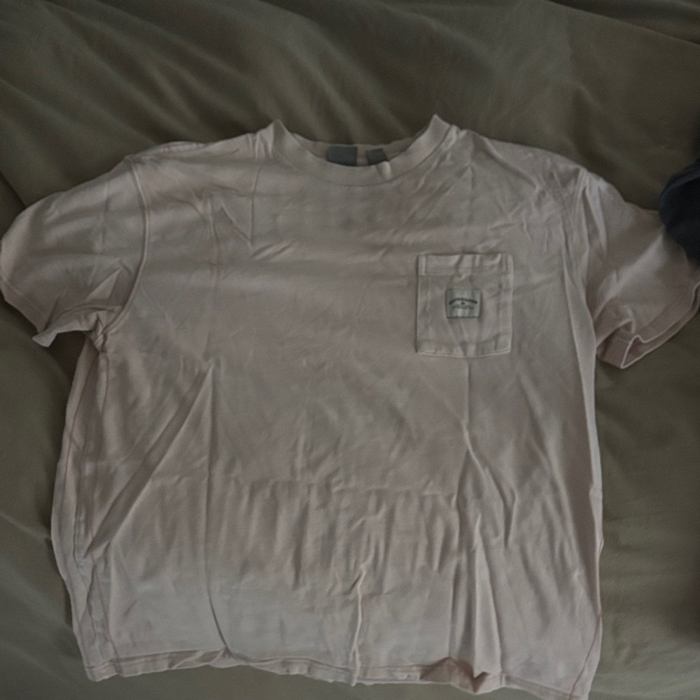 Light Pink Quicksilver T-Shirt with Pocket